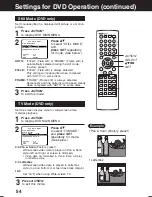 Preview for 54 page of Panasonic AGVP310 - DVD/VCR DECK Operating Instructions Manual