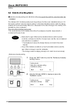 Preview for 24 page of Panasonic Aicure ANUP5255V2 Operation Manual