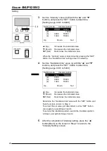 Preview for 32 page of Panasonic Aicure ANUP5255V2 Operation Manual