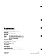 Preview for 40 page of Panasonic AJ-D230P Operating Instructions Manual