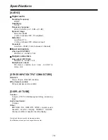 Preview for 78 page of Panasonic AJ-D250P Operating Instructions Manual