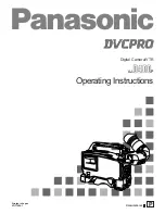 Preview for 494 page of Panasonic AJ-D400P Service Manual