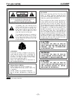 Preview for 758 page of Panasonic AJ-D400P Service Manual