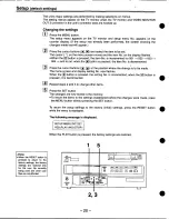 Preview for 20 page of Panasonic AJ-D780 Operating Instructions Manual