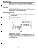 Preview for 37 page of Panasonic AJ-D780 Operating Instructions Manual