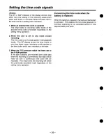 Preview for 26 page of Panasonic AJ-D90P Operating Instructions Manual