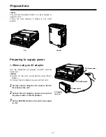 Preview for 17 page of Panasonic AJ-D92P Operating Instructions Manual