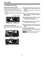 Preview for 25 page of Panasonic AJ-D92P Operating Instructions Manual