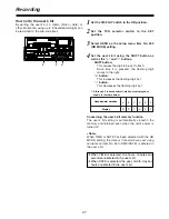 Preview for 27 page of Panasonic AJ-D92P Operating Instructions Manual