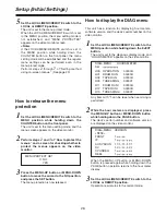 Preview for 26 page of Panasonic AJ-D95 Operating Instructions Manual