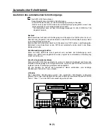 Preview for 38 page of Panasonic AJ-D960 (German) Bedienungsanleitung