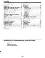 Preview for 3 page of Panasonic AJ-HD150 Operating Instructions Manual