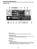 Preview for 15 page of Panasonic AJ-HD150 Operating Instructions Manual