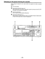 Preview for 28 page of Panasonic AJ-HD150 Operating Instructions Manual