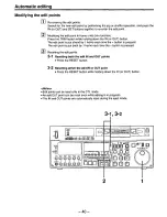 Preview for 40 page of Panasonic AJ-HD150 Operating Instructions Manual