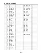 Preview for 9 page of Panasonic AJ-HD1800MC Parts List