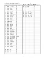 Preview for 15 page of Panasonic AJ-HD1800MC Parts List