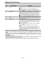 Preview for 67 page of Panasonic AJ-HD2000 Operating Instructions Manual