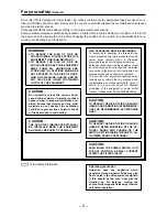 Preview for 2 page of Panasonic AJ-HD3700B Operating Instructions Manual