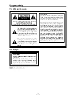 Preview for 3 page of Panasonic AJ-HD3700B Operating Instructions Manual