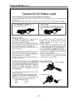 Preview for 4 page of Panasonic AJ-HD3700B Operating Instructions Manual