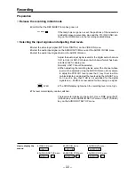 Preview for 22 page of Panasonic AJ-HD3700B Operating Instructions Manual