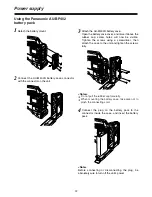 Preview for 22 page of Panasonic AJ-HDC20 Operating Instructions Manual