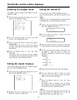 Preview for 44 page of Panasonic AJ-HDC20 Operating Instructions Manual