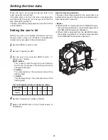 Preview for 55 page of Panasonic AJ-HDC20 Operating Instructions Manual