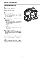 Preview for 56 page of Panasonic AJ-HDC20 Operating Instructions Manual