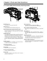 Preview for 8 page of Panasonic AJ-HDX400 Operating Instructions Manual