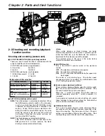 Preview for 11 page of Panasonic AJ-HDX400 Operating Instructions Manual