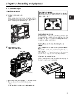 Preview for 19 page of Panasonic AJ-HDX400 Operating Instructions Manual