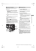 Preview for 121 page of Panasonic AJ-HPX3100G Operating Instructions Manual