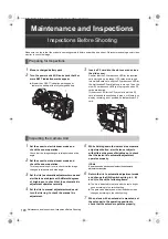 Preview for 146 page of Panasonic AJ-HPX3100G Operating Instructions Manual