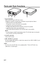 Preview for 8 page of Panasonic AJ-MPD1G Operating Instructions Manual