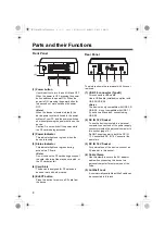 Preview for 8 page of Panasonic AJ-PCD30PJ Operating Instructions Manual