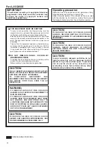 Preview for 4 page of Panasonic AJ-SD255 - Professional Editing Video Cassete... Operating Instructions Manual