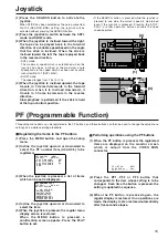 Preview for 15 page of Panasonic AJ-SD255 - Professional Editing Video Cassete... Operating Instructions Manual