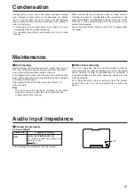 Preview for 37 page of Panasonic AJ-SD255 - Professional Editing Video Cassete... Operating Instructions Manual