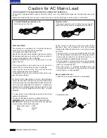 Preview for 2 page of Panasonic AJ-SD930 Operating Instructions Manual