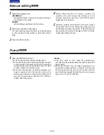 Preview for 20 page of Panasonic AJ-SD930 Operating Instructions Manual