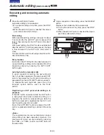 Preview for 25 page of Panasonic AJ-SD930 Operating Instructions Manual