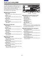 Preview for 26 page of Panasonic AJ-SD930 Operating Instructions Manual