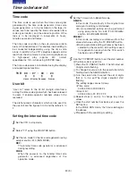 Preview for 53 page of Panasonic AJ-SD930 Operating Instructions Manual