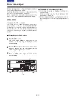 Preview for 62 page of Panasonic AJ-SD930 Operating Instructions Manual