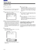 Preview for 32 page of Panasonic AJ-SD930BE Operating Instructions Manual