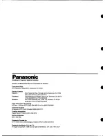 Preview for 40 page of Panasonic AJD230HP Operating Instructions Manual