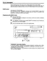 Preview for 59 page of Panasonic AJD450 - DVCPRO EDITOR Operating Instructions Manual