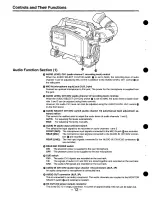 Preview for 12 page of Panasonic AJD900 - DVC PRO 50 CAMCORDER Operating Instructions Manual